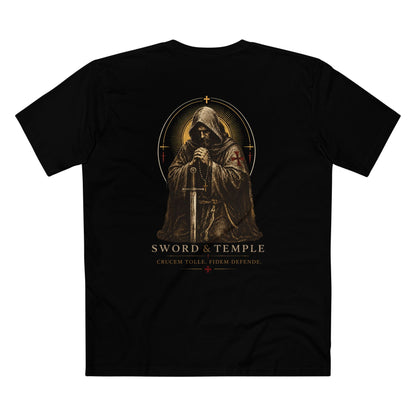 Warrior Monk Premium Tee - Christian Graphic Wear