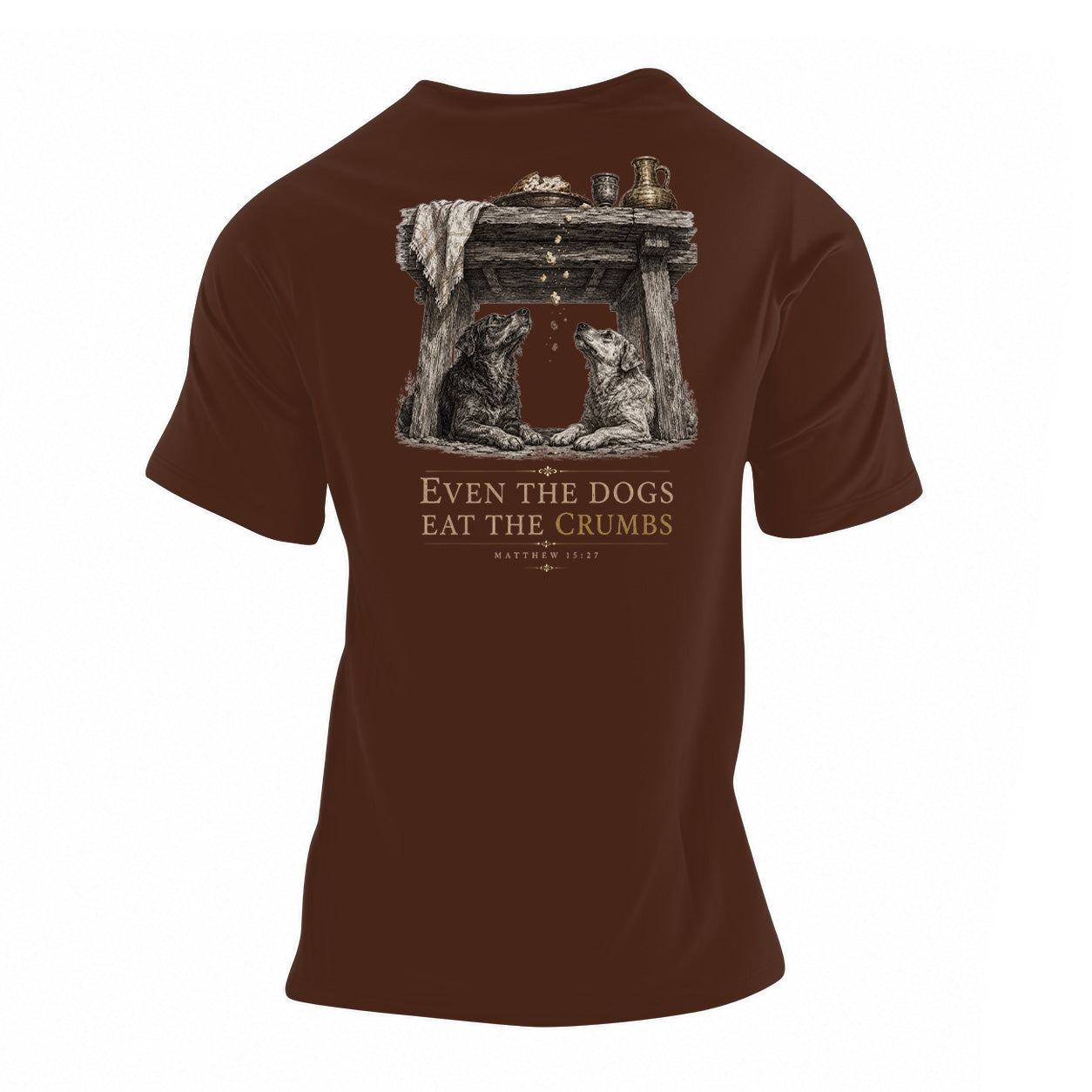 Even The Dogs Eat The Crumbs Premium Tee