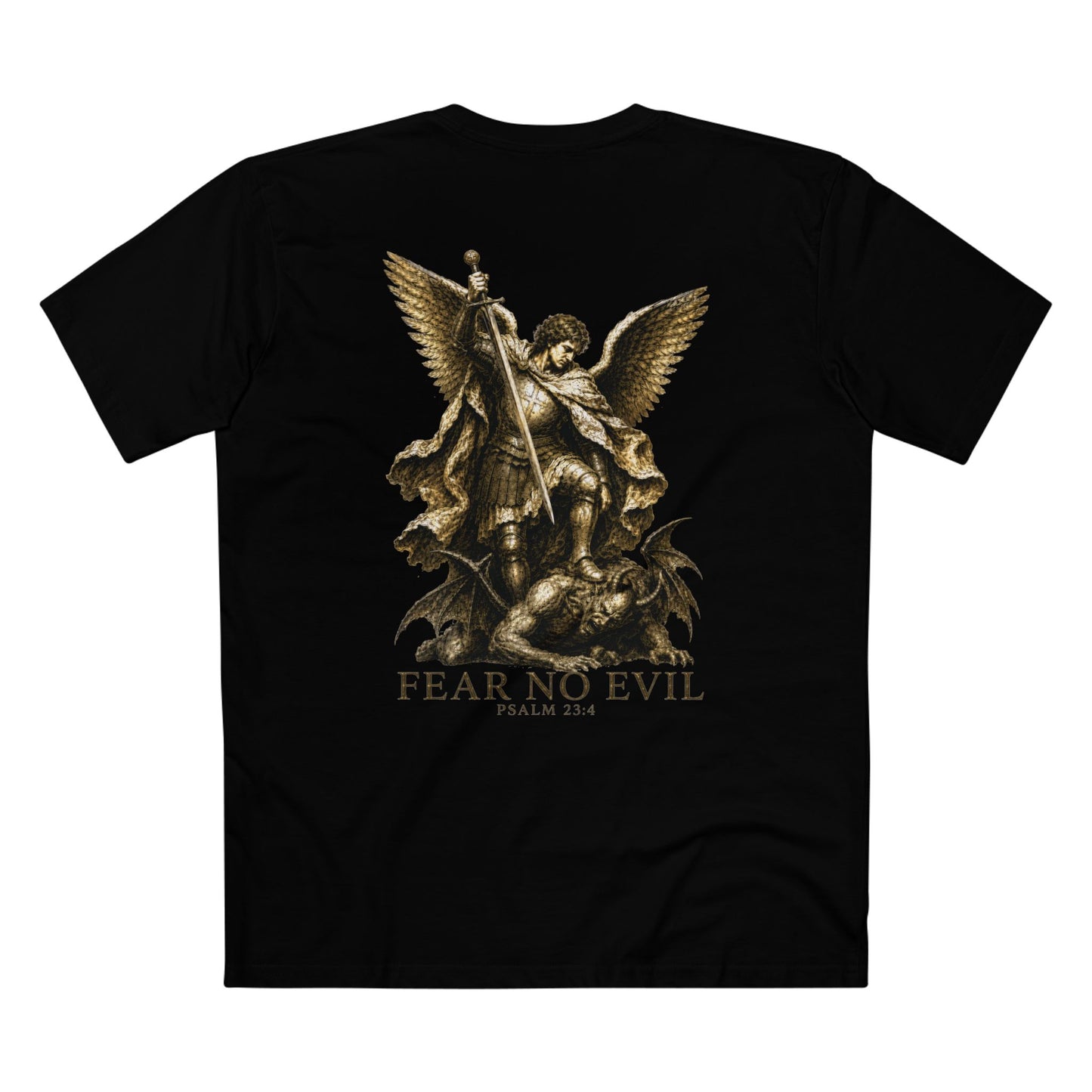Fear No Evil Premium Tee - Angelic Graphic Wear