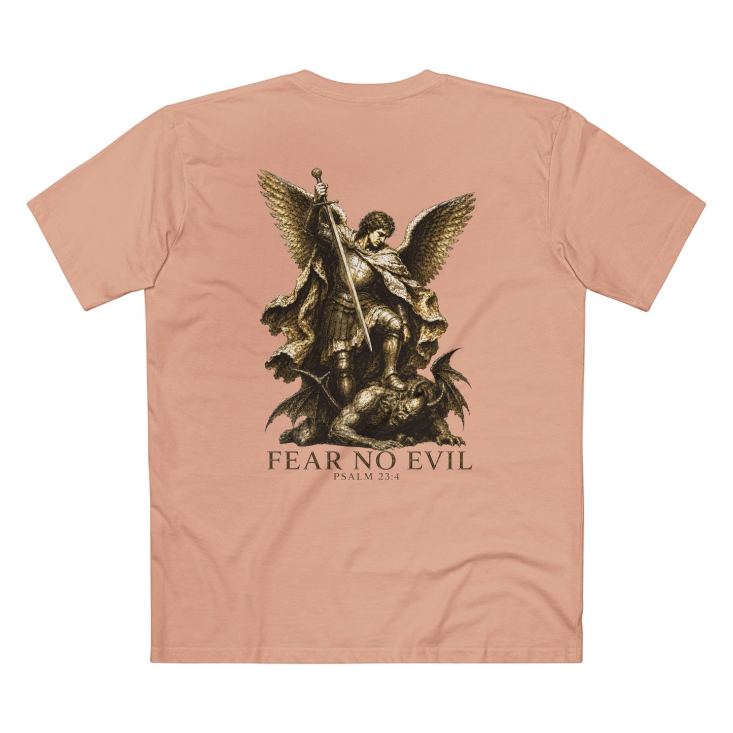 Fear No Evil Premium Tee - Angelic Graphic Wear